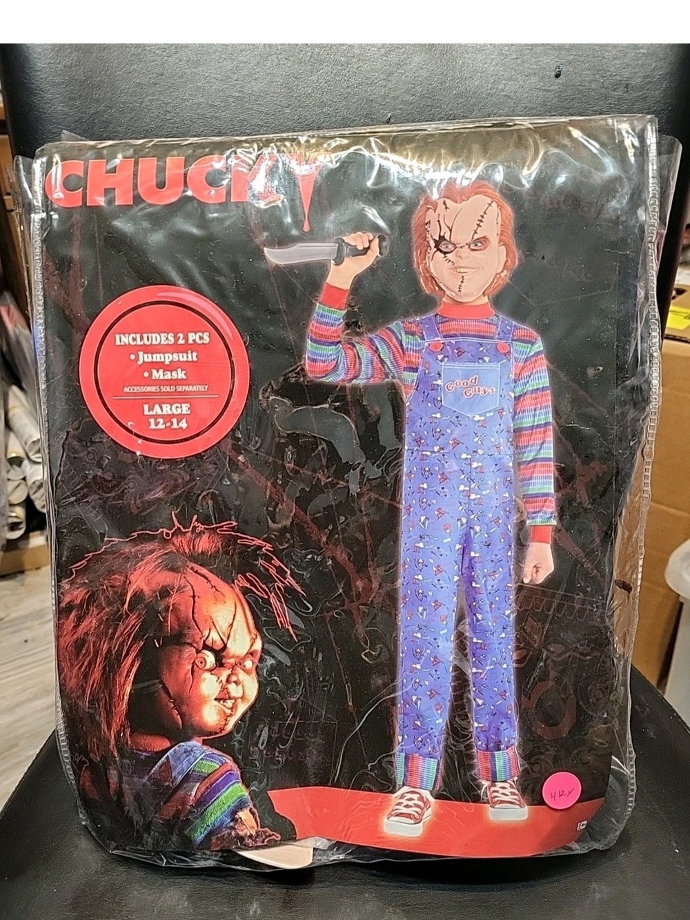 Chucky Child Costume Unisex Large 12-14 #4124#4497